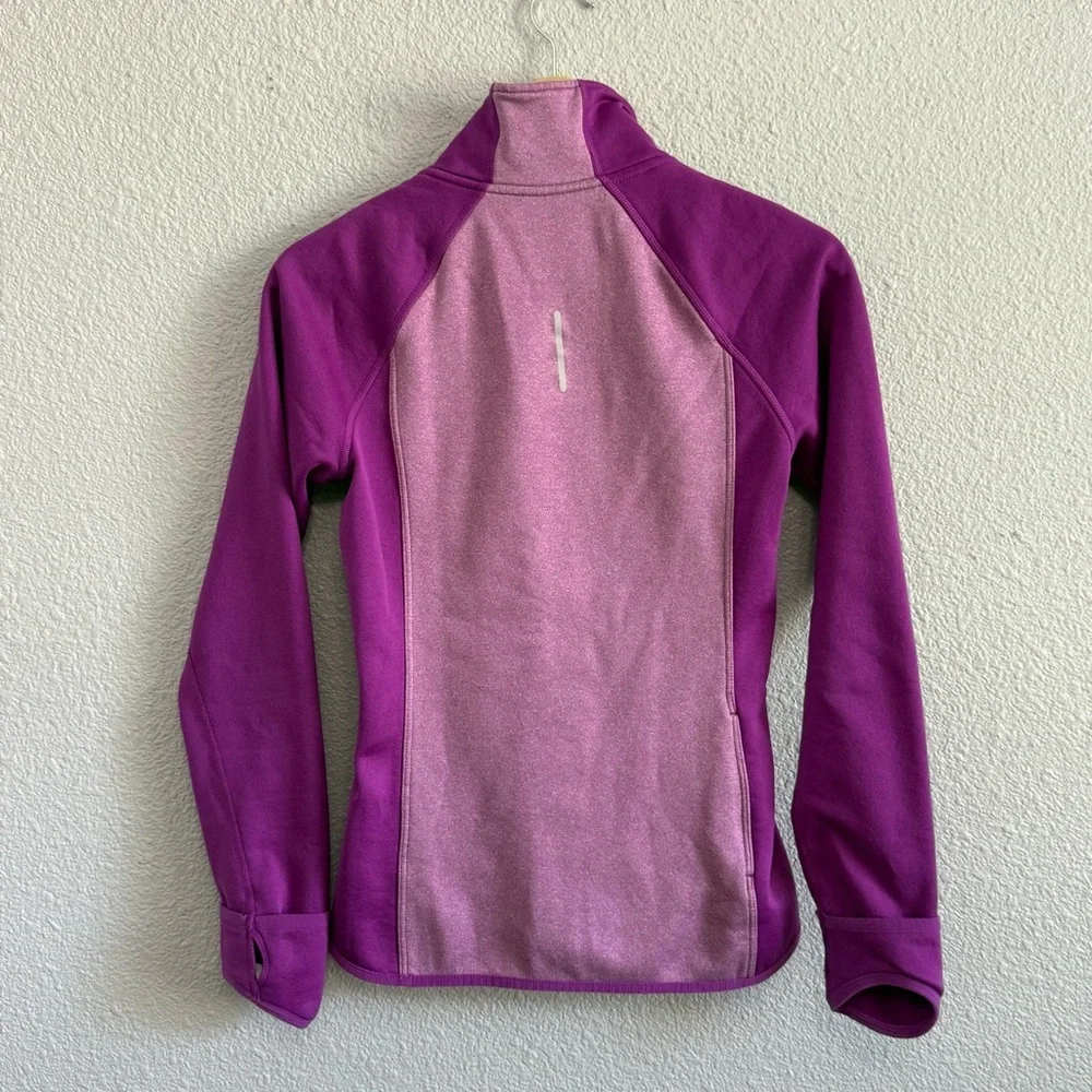 Nike Thermafit Running Full Zip Jacket Size Small‎ Thumbholes
